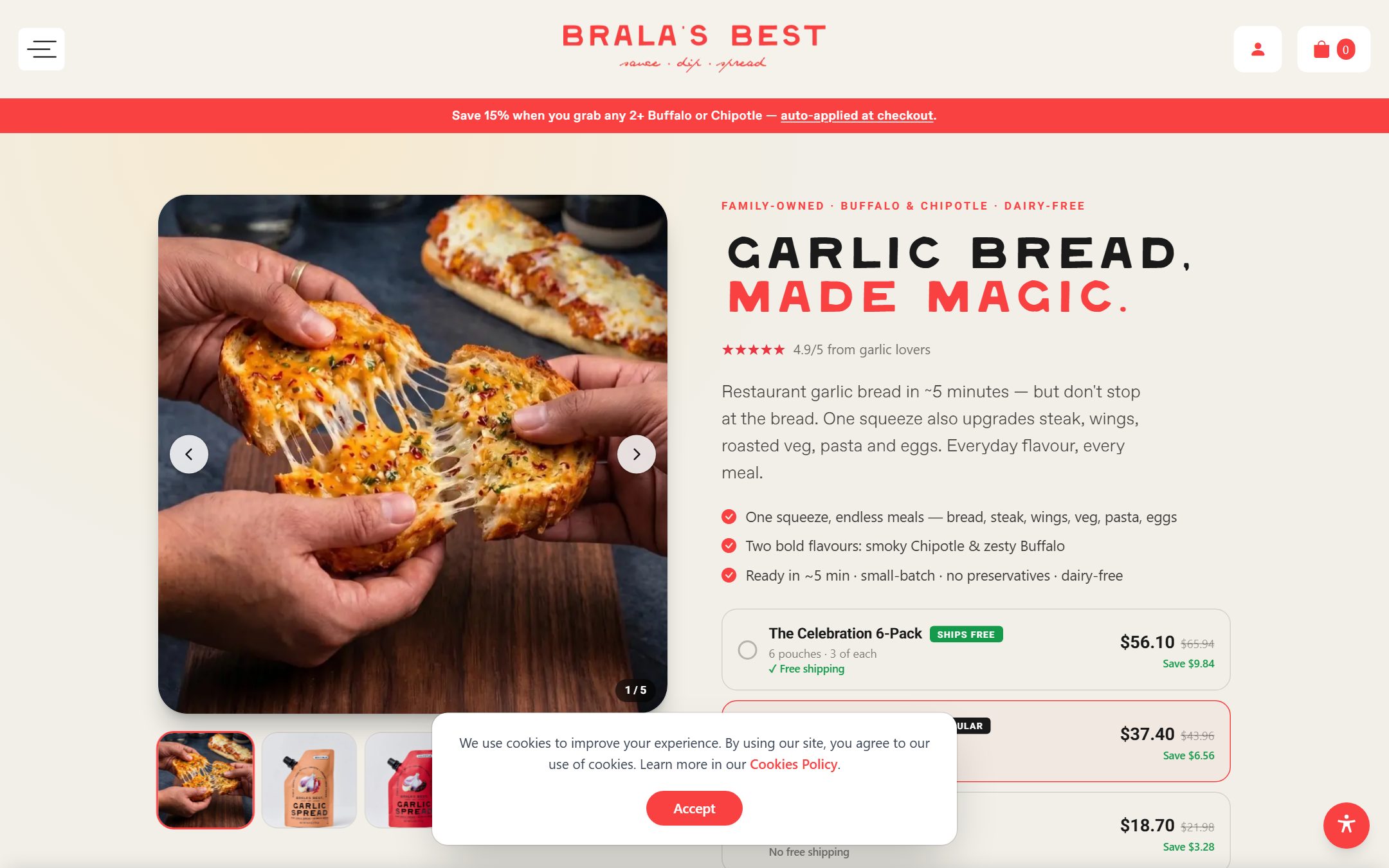 Brala's Best storefront