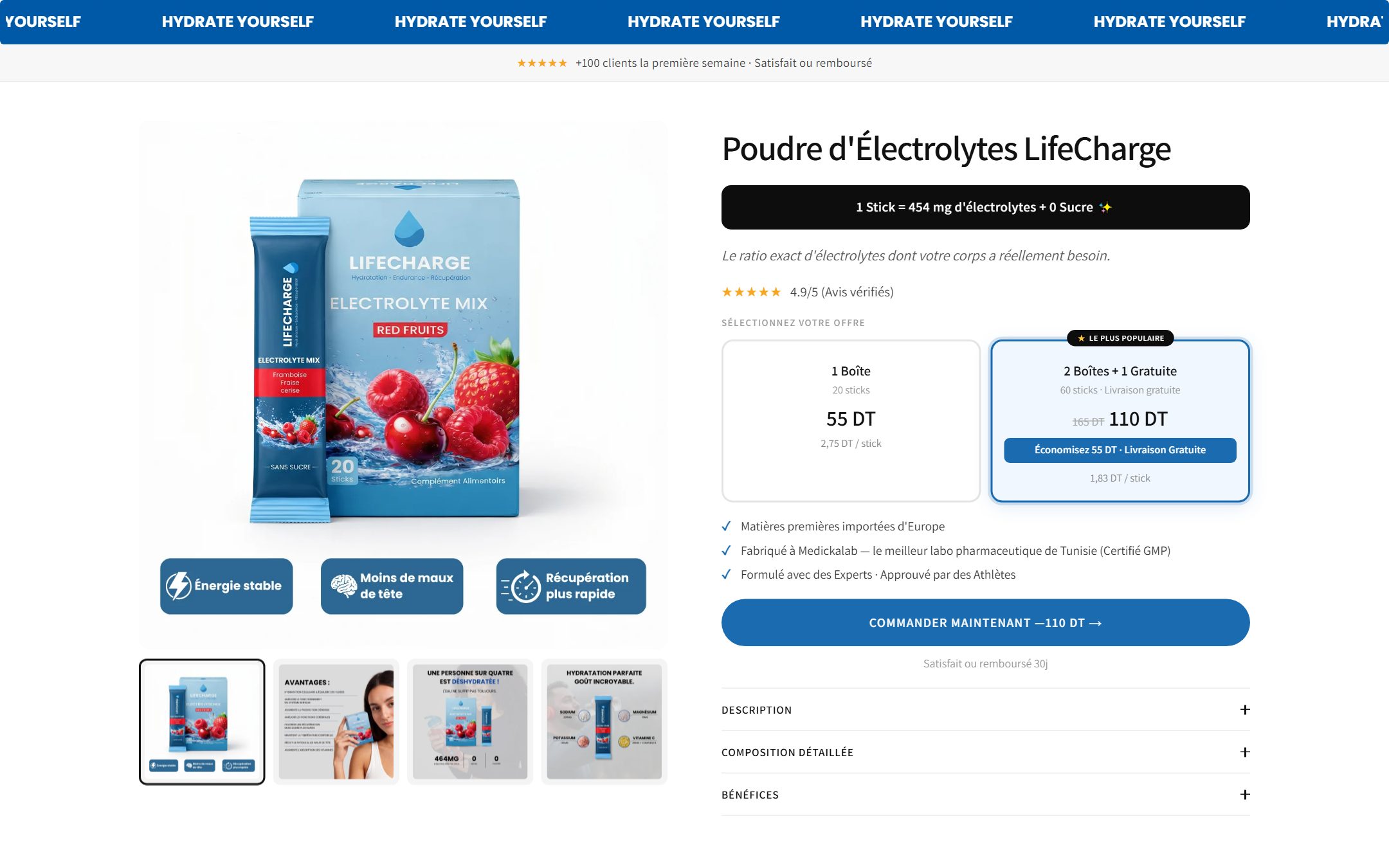 LifeCharge storefront