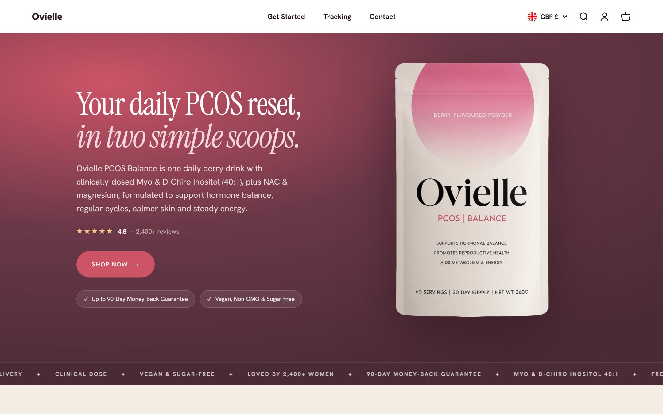 Ovielle Health storefront